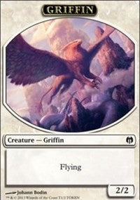 Griffin Token [Duel Decks: Heroes vs. Monsters Tokens] | Tacoma Games