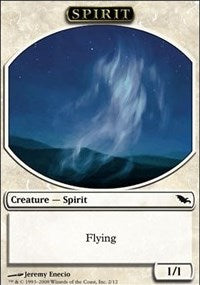 Spirit Token [Shadowmoor Tokens] | Tacoma Games