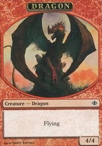 Dragon Token [Shards of Alara Tokens] | Tacoma Games