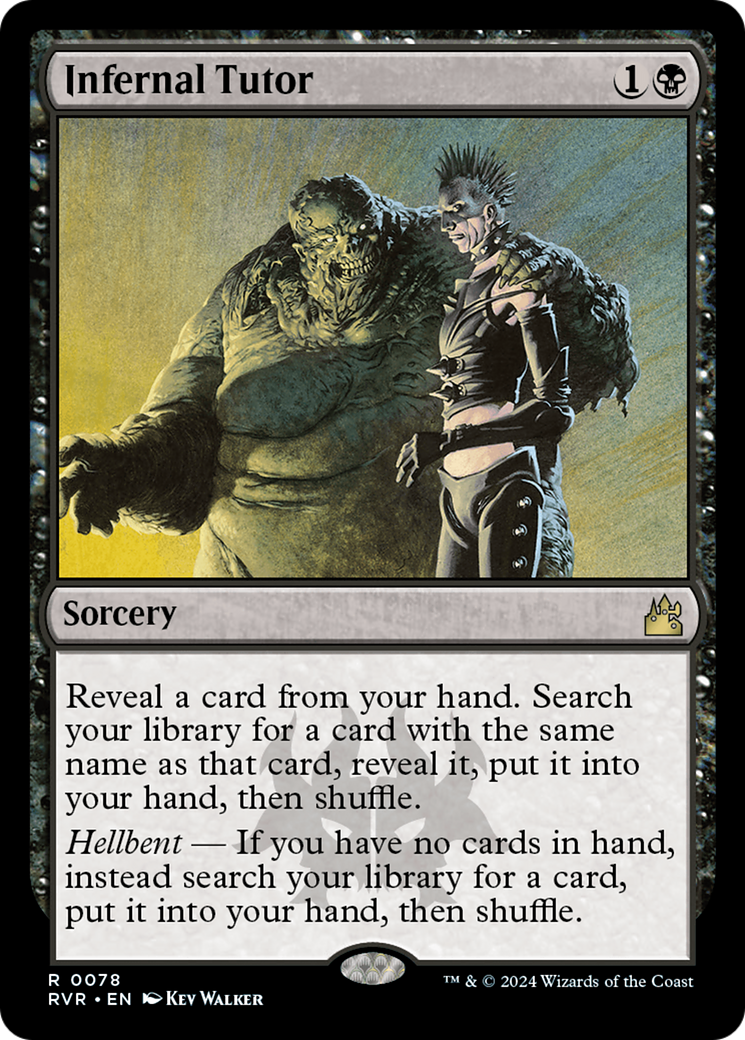 Infernal Tutor [Ravnica Remastered] | Tacoma Games