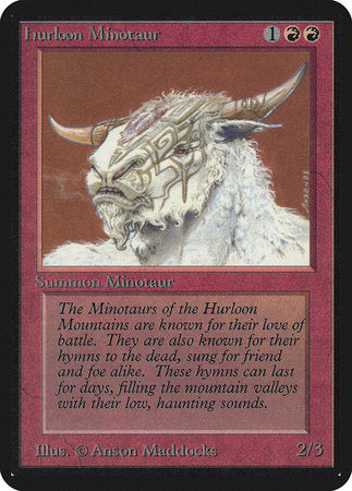 Hurloon Minotaur [Limited Edition Alpha] | Tacoma Games