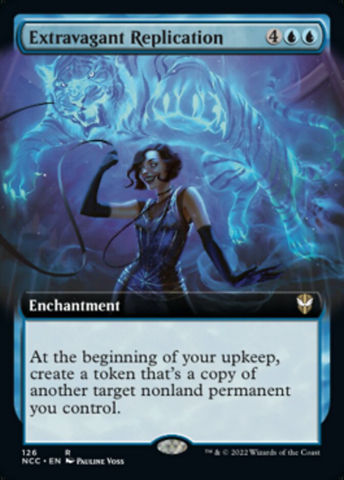 Extravagant Replication (Extended Art) [Streets of New Capenna Commander] | Tacoma Games