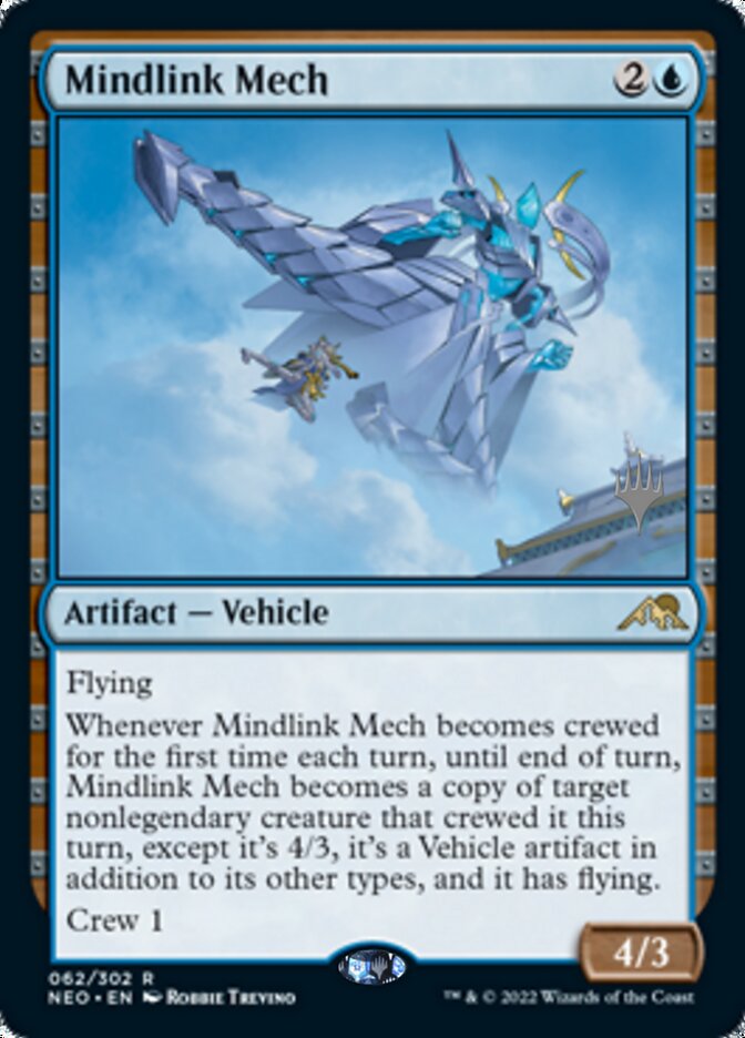 Mindlink Mech (Promo Pack) [Kamigawa: Neon Dynasty Promos] | Tacoma Games