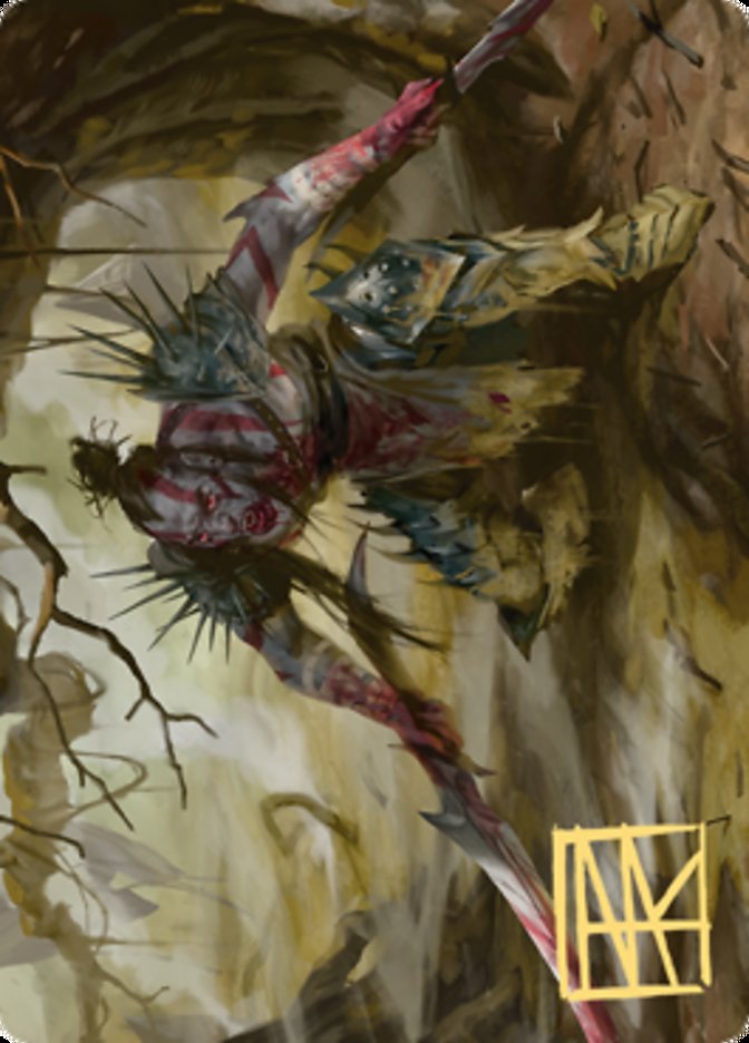 Highborn Vampire Art Card (Gold-Stamped Signature) [Zendikar Rising Art Series] | Tacoma Games