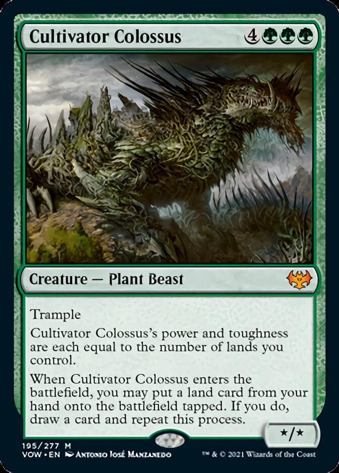 Cultivator Colossus [Innistrad: Crimson Vow] | Tacoma Games