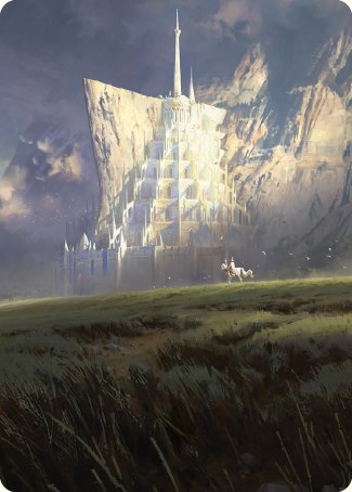 Minas Tirith Art Card [The Lord of the Rings: Tales of Middle-earth Art Series] | Tacoma Games