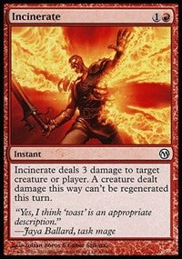 Incinerate [Duels of the Planeswalkers] | Tacoma Games
