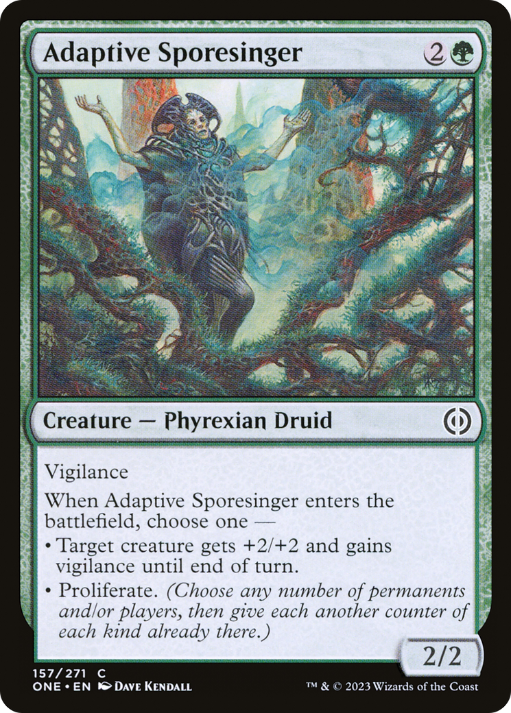 Adaptive Sporesinger [Phyrexia: All Will Be One] | Tacoma Games