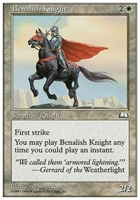 Benalish Knight [Anthologies] | Tacoma Games