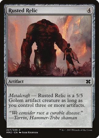 Rusted Relic [Modern Masters 2015] | Tacoma Games