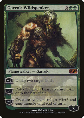 Garruk Wildspeaker [Magic 2010] | Tacoma Games