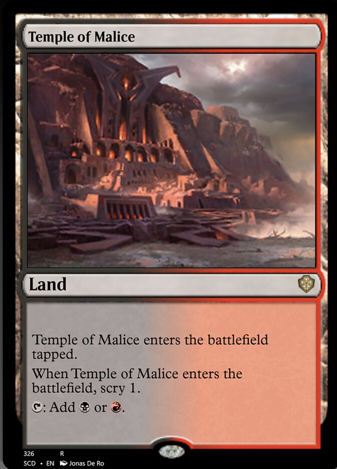 Temple of Malice [Starter Commander Decks] | Tacoma Games