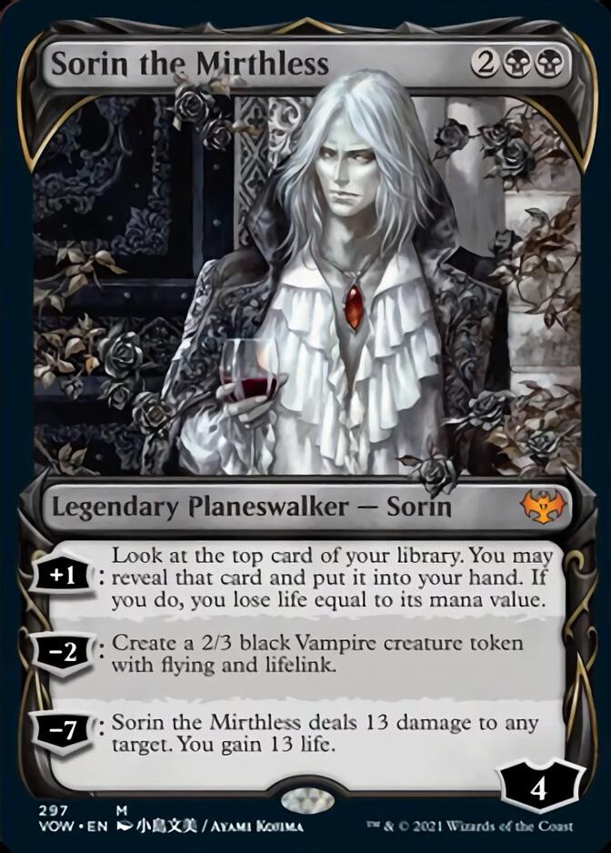 Sorin the Mirthless (Showcase Fang Frame) [Innistrad: Crimson Vow] | Tacoma Games