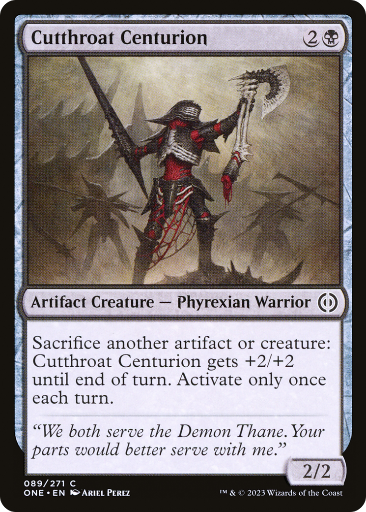 Cutthroat Centurion [Phyrexia: All Will Be One] | Tacoma Games
