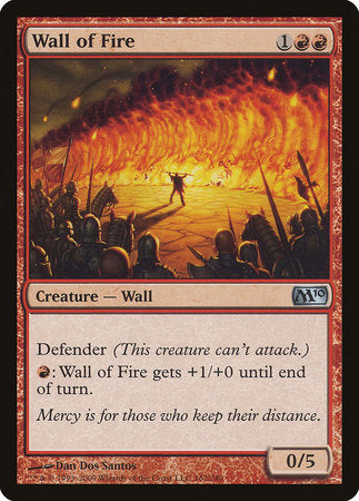 Wall of Fire [Magic 2010] | Tacoma Games