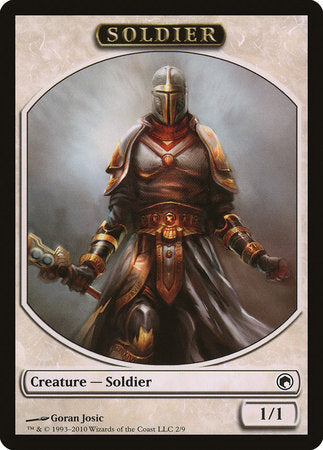 Soldier Token [Scars of Mirrodin Tokens] | Tacoma Games