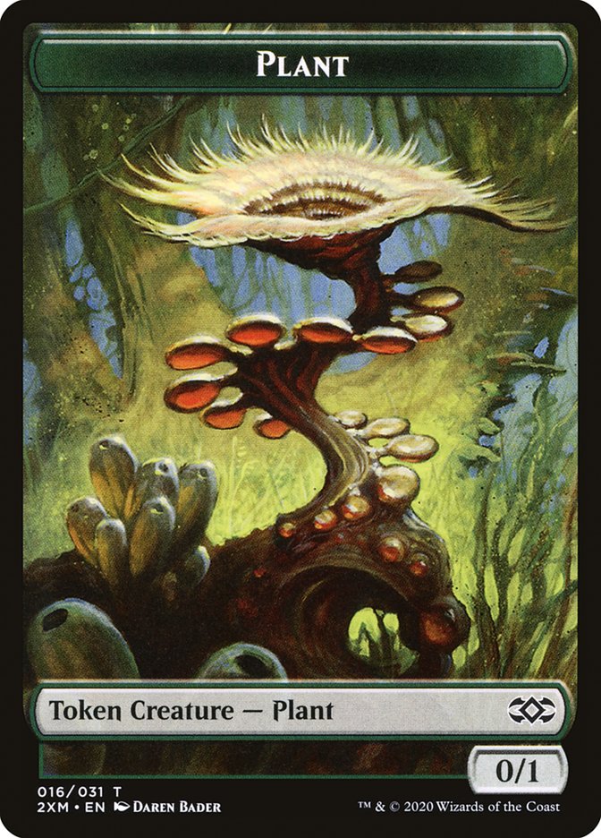 Plant Token [Double Masters] | Tacoma Games