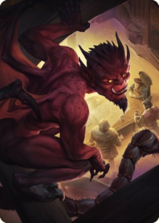Nefarious Imp Art Card [Commander Legends: Battle for Baldur's Gate Art Series] | Tacoma Games