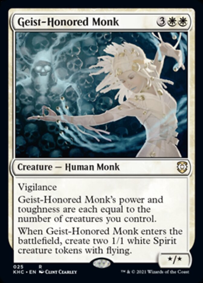 Geist-Honored Monk [Kaldheim Commander] | Tacoma Games