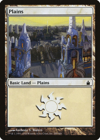 Plains (289) [Ravnica: City of Guilds] | Tacoma Games