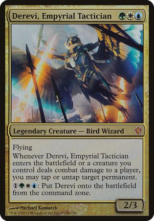 Derevi, Empyrial Tactician (Commander 2013) [Commander 2013 Oversized] | Tacoma Games