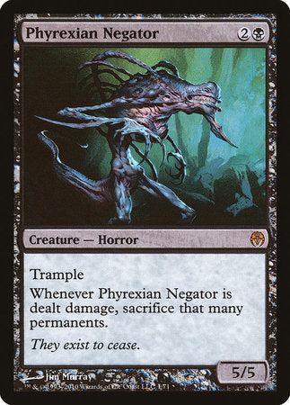 Phyrexian Negator [Duel Decks: Phyrexia vs. the Coalition] | Tacoma Games