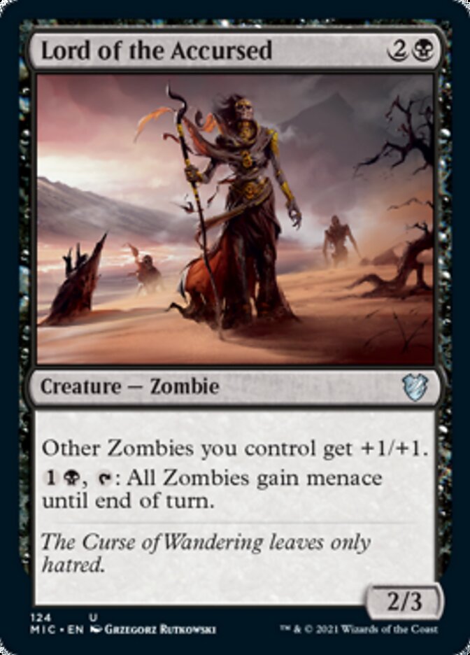 Lord of the Accursed [Innistrad: Midnight Hunt Commander] | Tacoma Games