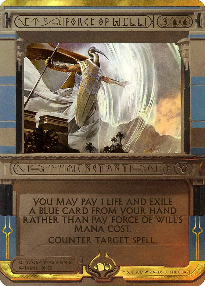 Force of Will (Invocation) [Amonkhet Invocations] | Tacoma Games