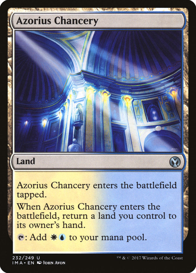 Azorius Chancery [Iconic Masters] | Tacoma Games