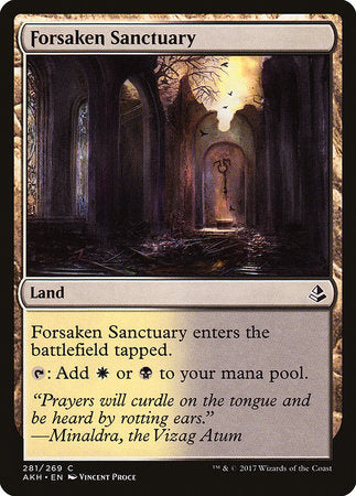 Forsaken Sanctuary [Amonkhet] | Tacoma Games