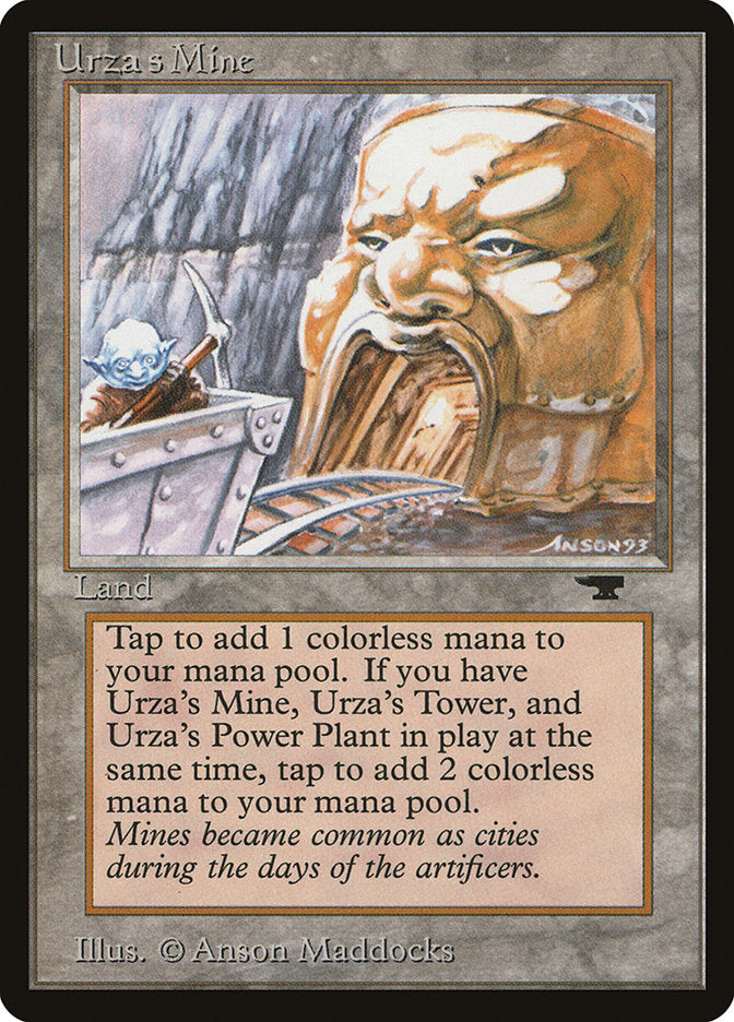 Urza's Mine (Mine Cart Entering Mouth) [Antiquities] | Tacoma Games