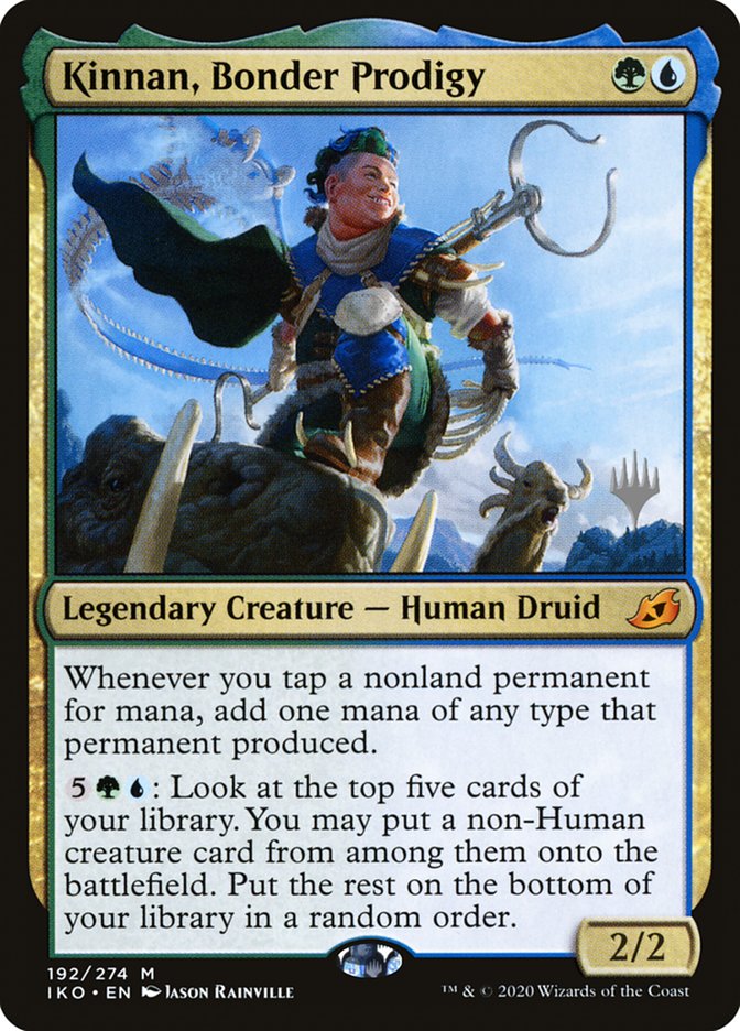 Kinnan, Bonder Prodigy (Promo Pack) [Ikoria: Lair of Behemoths Promos] | Tacoma Games