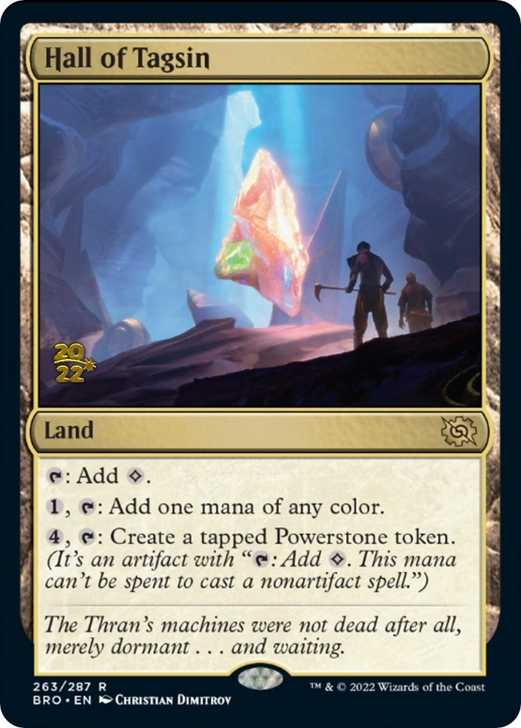 Hall of Tagsin [The Brothers' War: Prerelease Promos] | Tacoma Games