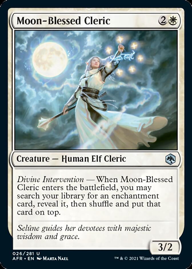 Moon-Blessed Cleric [Dungeons & Dragons: Adventures in the Forgotten Realms] | Tacoma Games