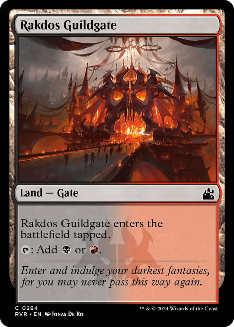 Rakdos Guildgate [Ravnica Remastered] | Tacoma Games