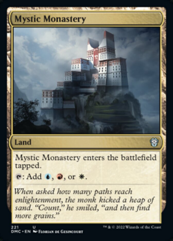 Mystic Monastery [Dominaria United Commander] | Tacoma Games