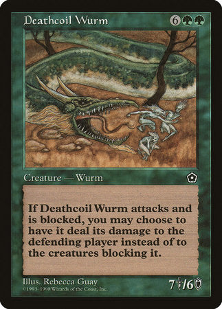 Deathcoil Wurm [Portal Second Age] | Tacoma Games