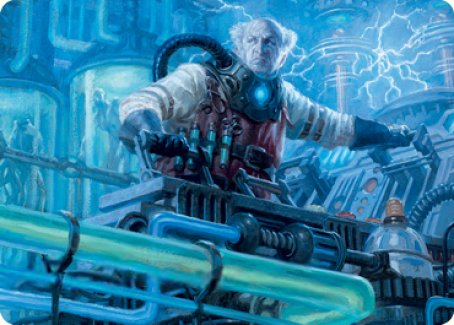Ludevic, Necrogenius Art Card [Innistrad: Midnight Hunt Art Series] | Tacoma Games