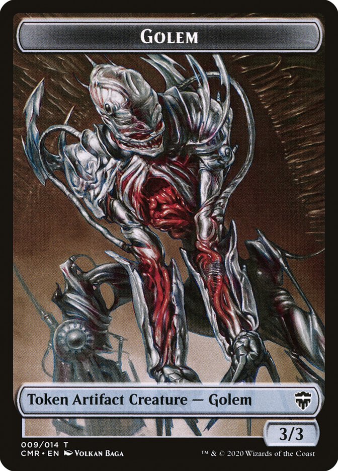 Golem Token [Commander Legends Tokens] | Tacoma Games