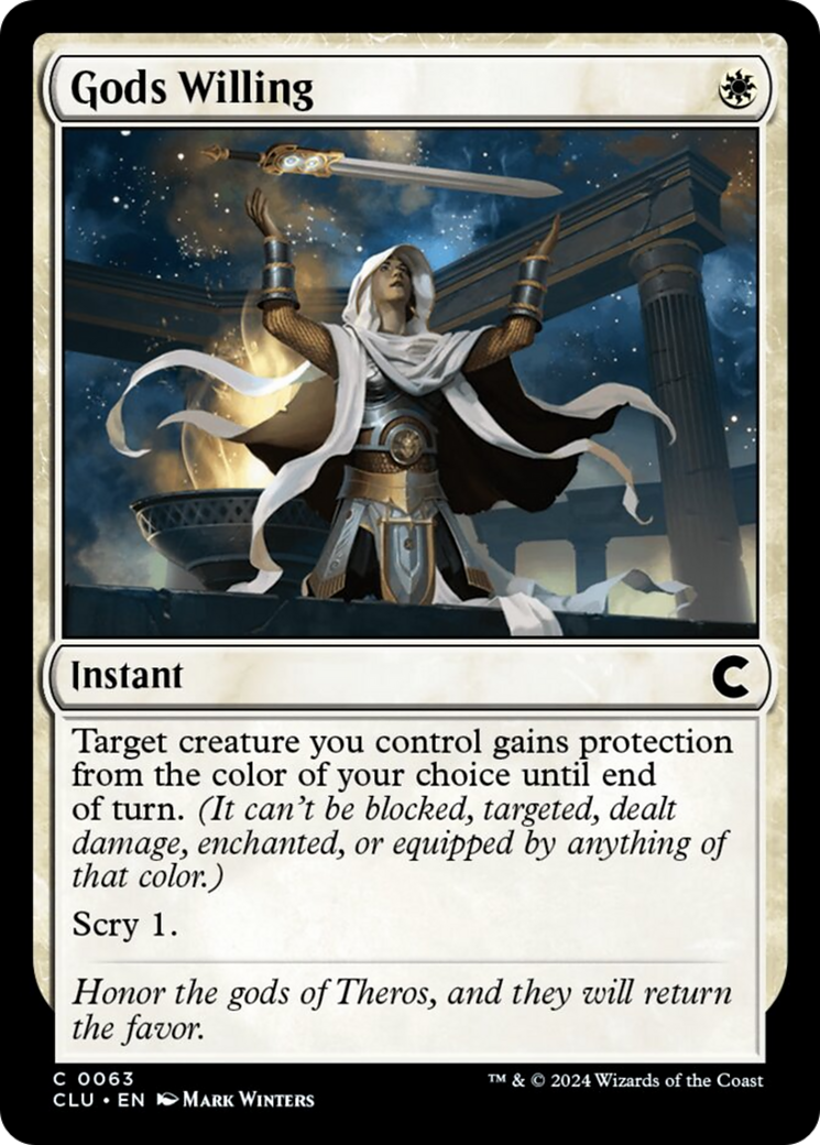 Gods Willing [Ravnica: Clue Edition] | Tacoma Games