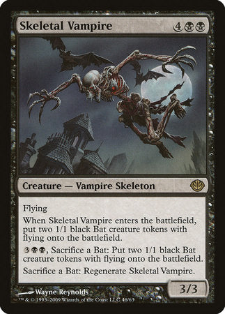 Skeletal Vampire [Duel Decks: Garruk vs. Liliana] | Tacoma Games