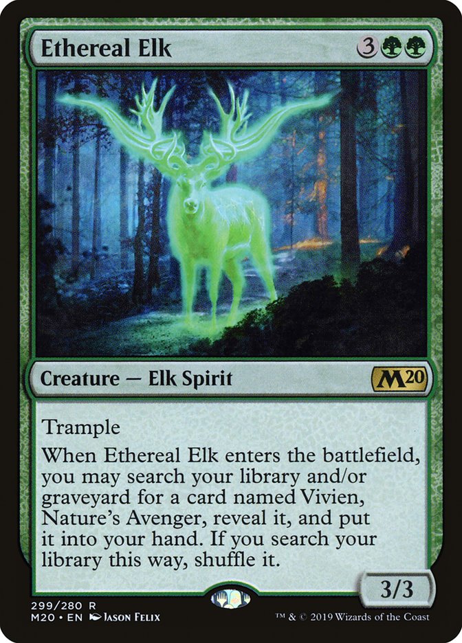Ethereal Elk [Core Set 2020] | Tacoma Games