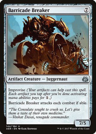 Barricade Breaker [Aether Revolt] | Tacoma Games