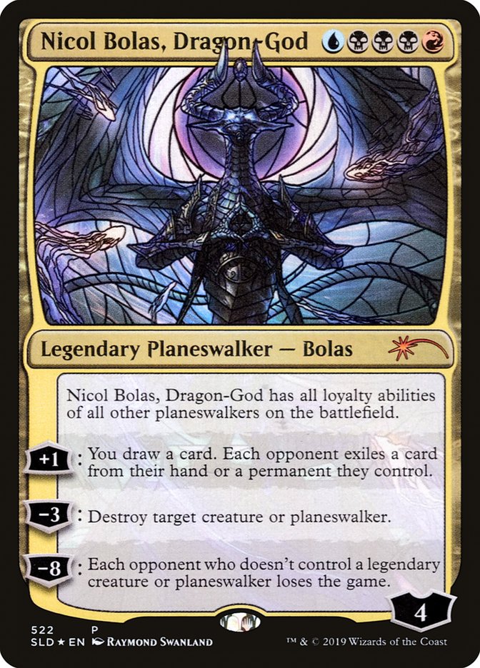 Nicol Bolas, Dragon-God (Stained Glass) [Secret Lair Drop Promos] | Tacoma Games