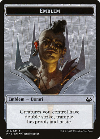 Emblem - Domri Rade [Modern Masters 2017 Tokens] | Tacoma Games