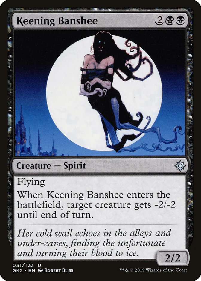 Keening Banshee [Ravnica Allegiance Guild Kit] | Tacoma Games