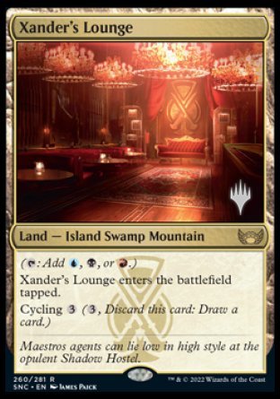 Xander's Lounge (Promo Pack) [Streets of New Capenna Promos] | Tacoma Games
