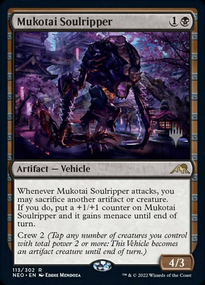 Mukotai Soulripper (Promo Pack) [Kamigawa: Neon Dynasty Promos] | Tacoma Games