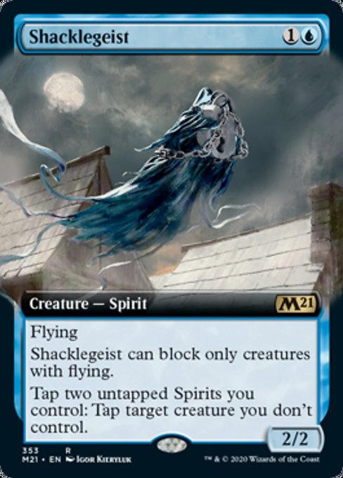 Shacklegeist (Extended Art) [Core Set 2021] | Tacoma Games