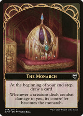 Elf Warrior // The Monarch Token [Commander Legends Tokens] | Tacoma Games